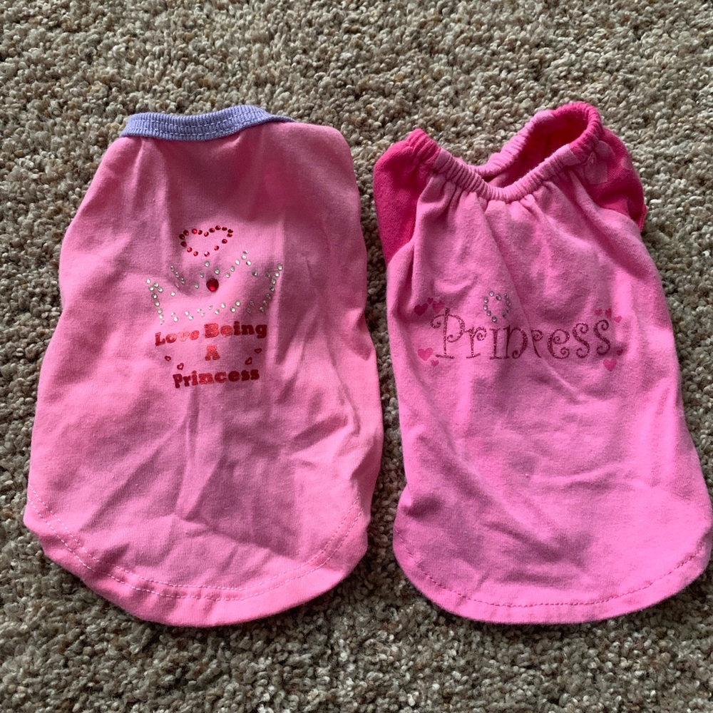 Good condition princess dog shirts bundle - Picture 2 of 8